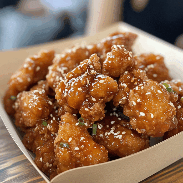 Crispy Sesame Chicken