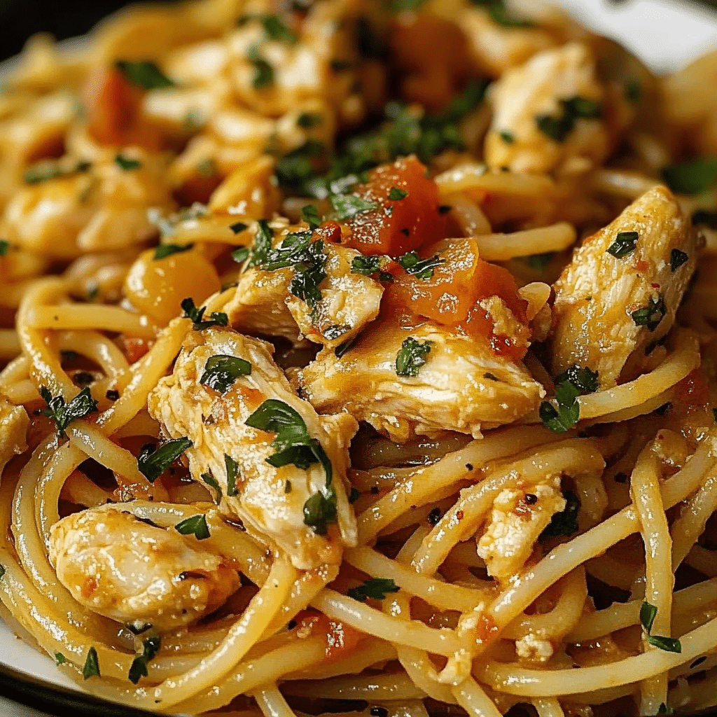 Monterey Chicken Spaghetti