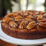 Pecan Upside Down Cake
