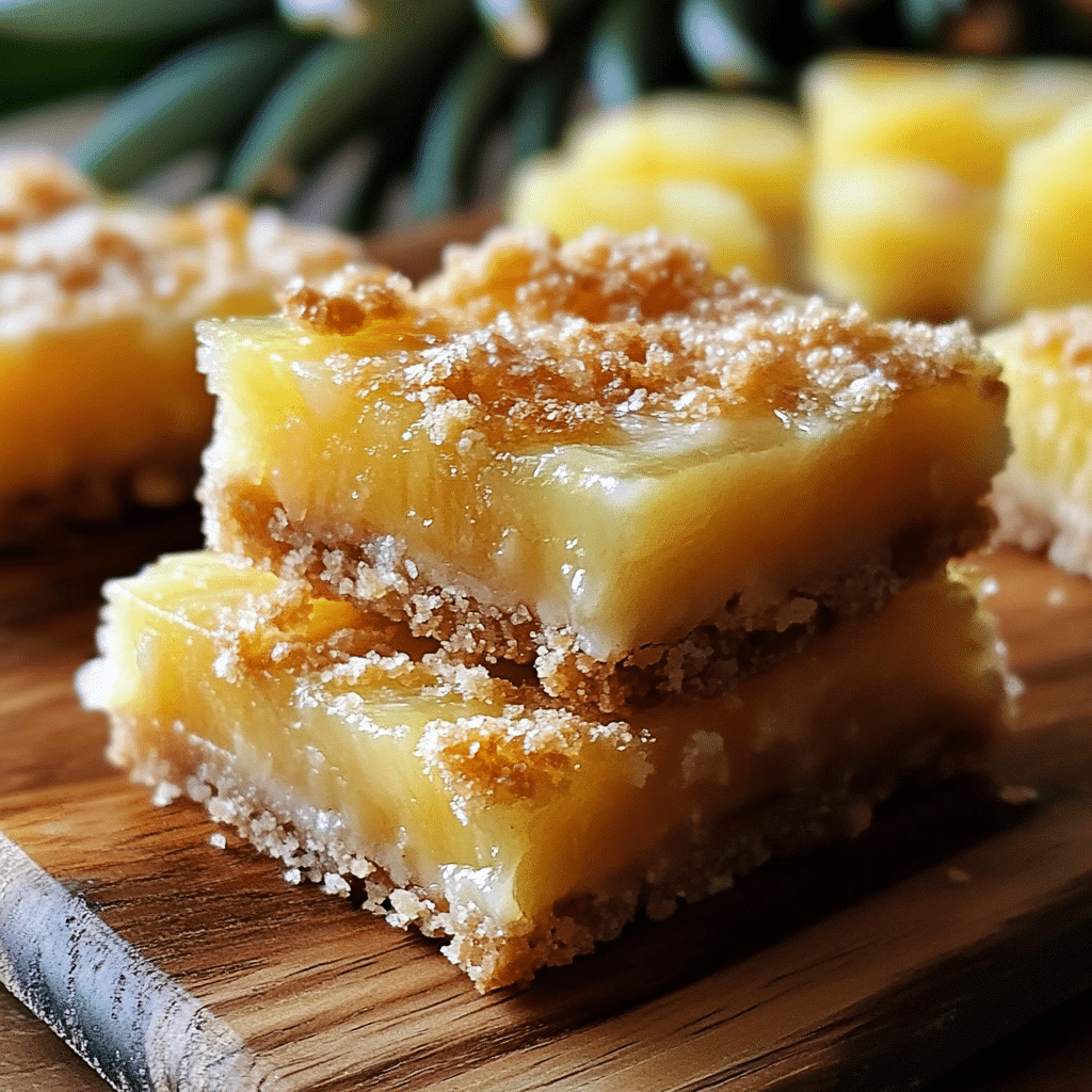 Pineapple Bliss Bars