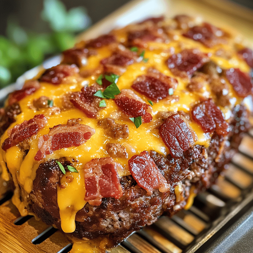 Bacon Cheeseburger Meatloaf