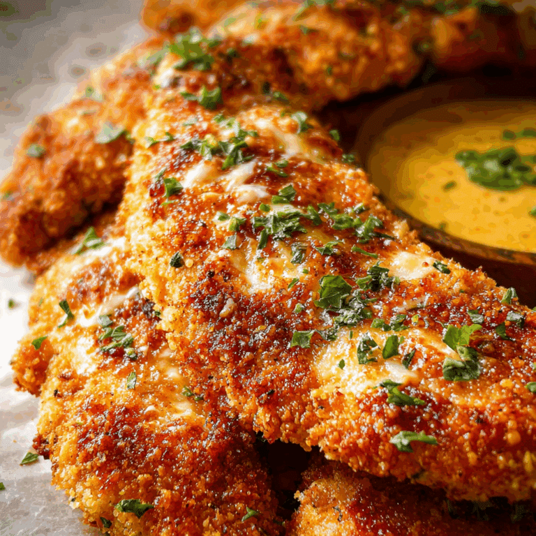 Baked Chicken Tenders Parmesan