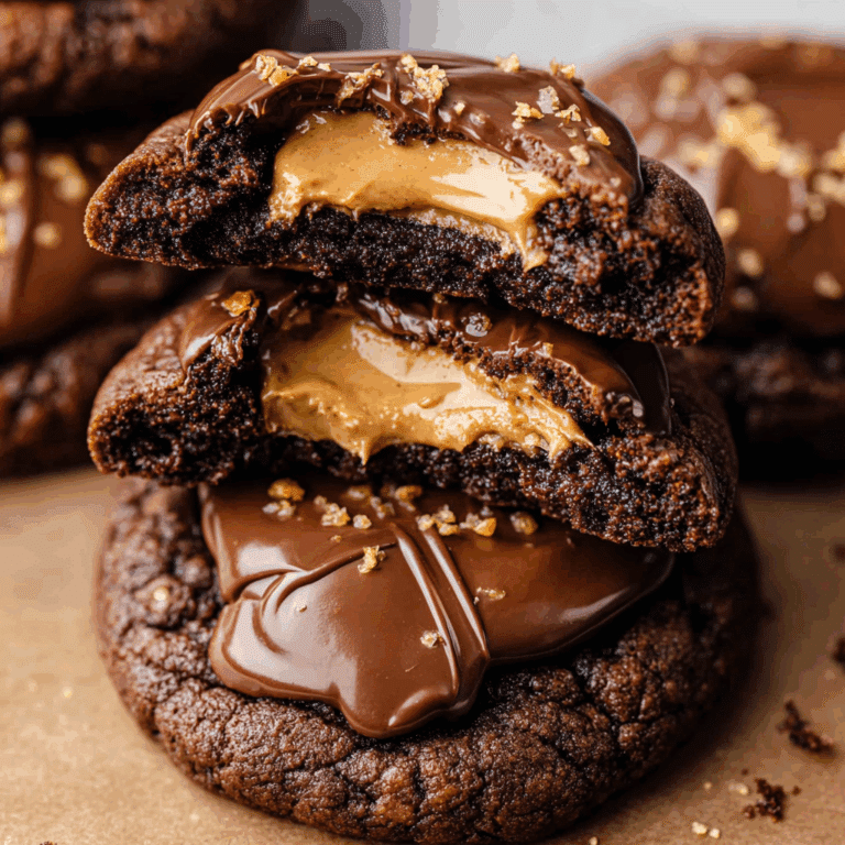 Buckeye Brownie Cookies