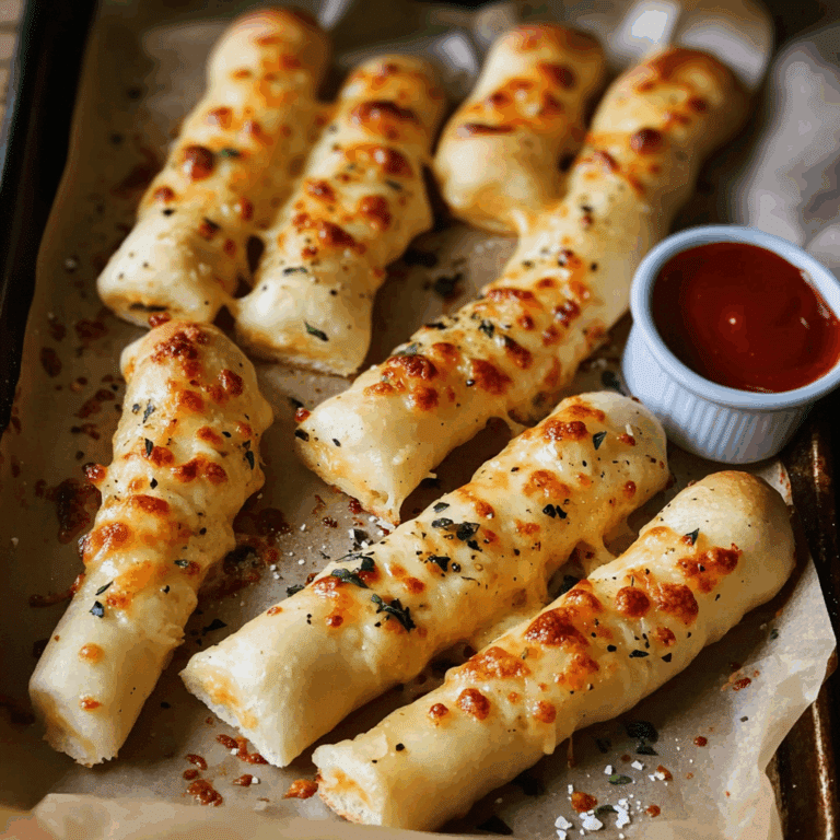 Cheese-Stuffed Breadsticks