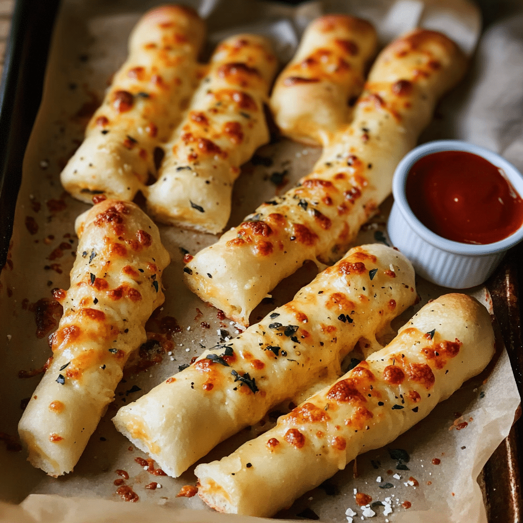 Cheese-Stuffed Breadsticks