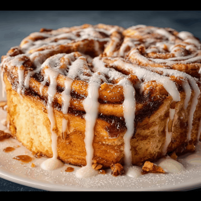 Cinnamon Roll Cake