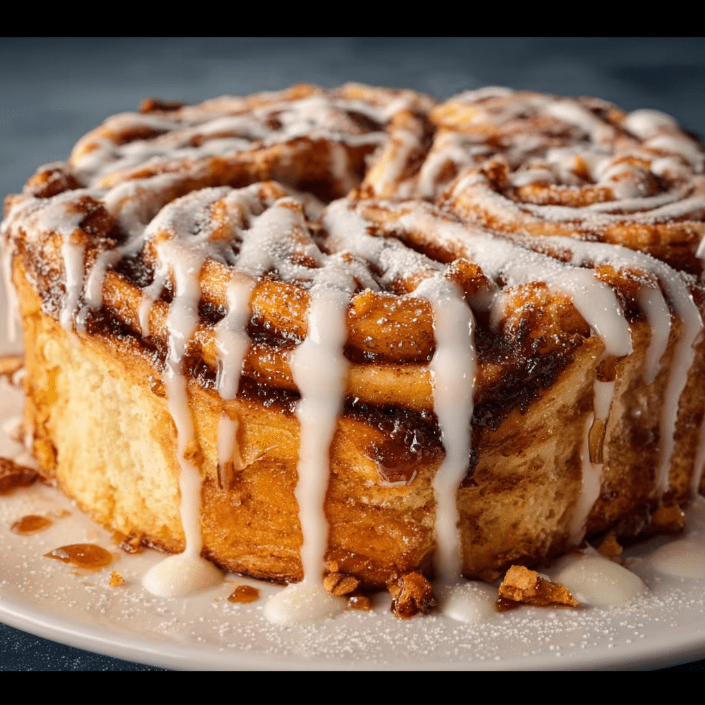 Cinnamon Roll Cake