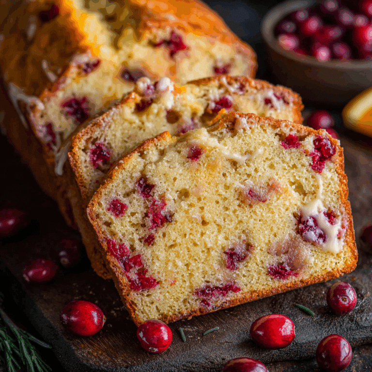 Cranberry Orange Bread