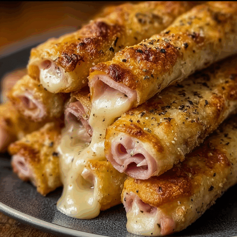 Ham and Cheese Sticks