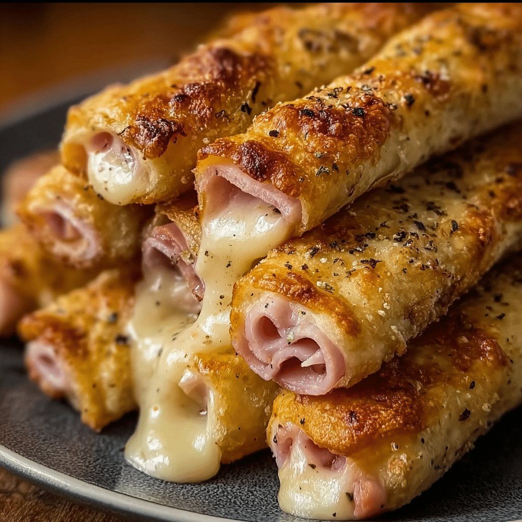 Ham and Cheese Sticks