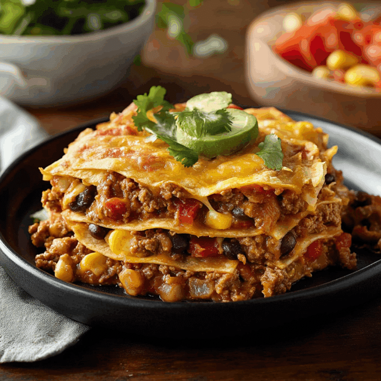 Mexican Tortilla Casserole