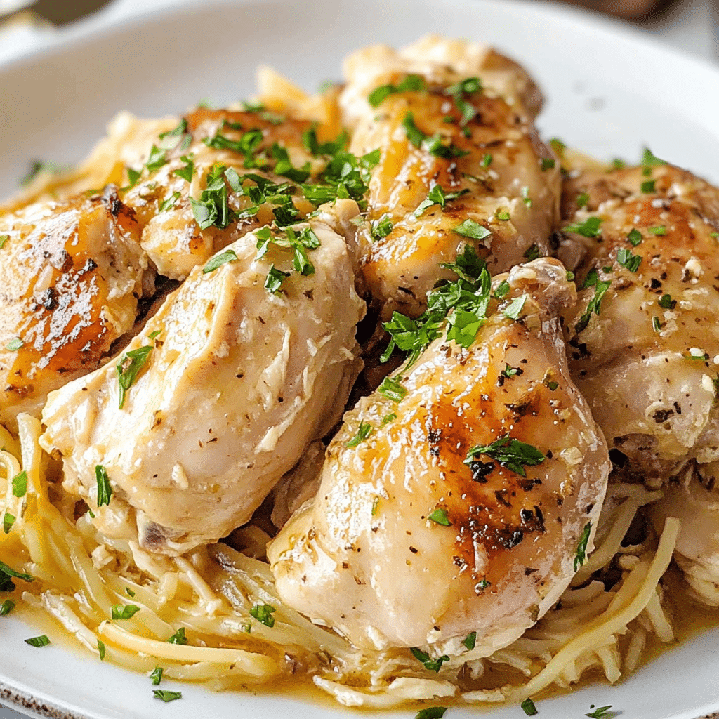 Slow Cooker Angel Chicken