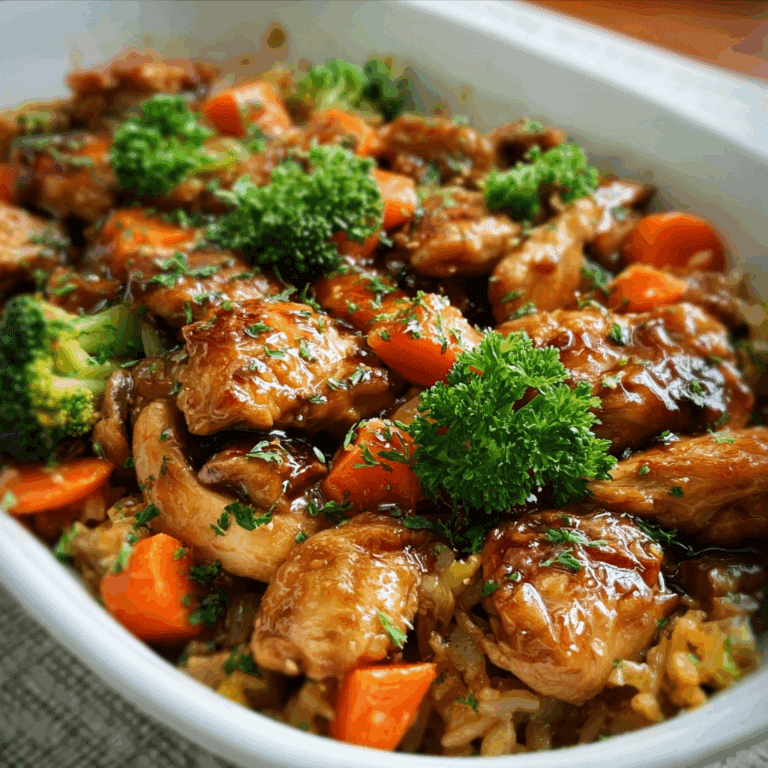 Teriyaki Chicken Casserole