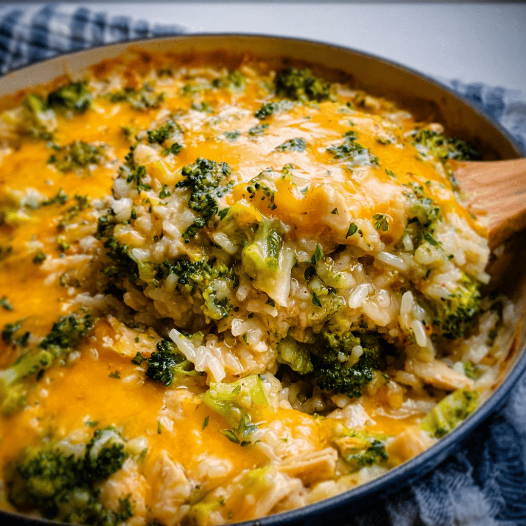 Broccoli Chicken Rice Casserole