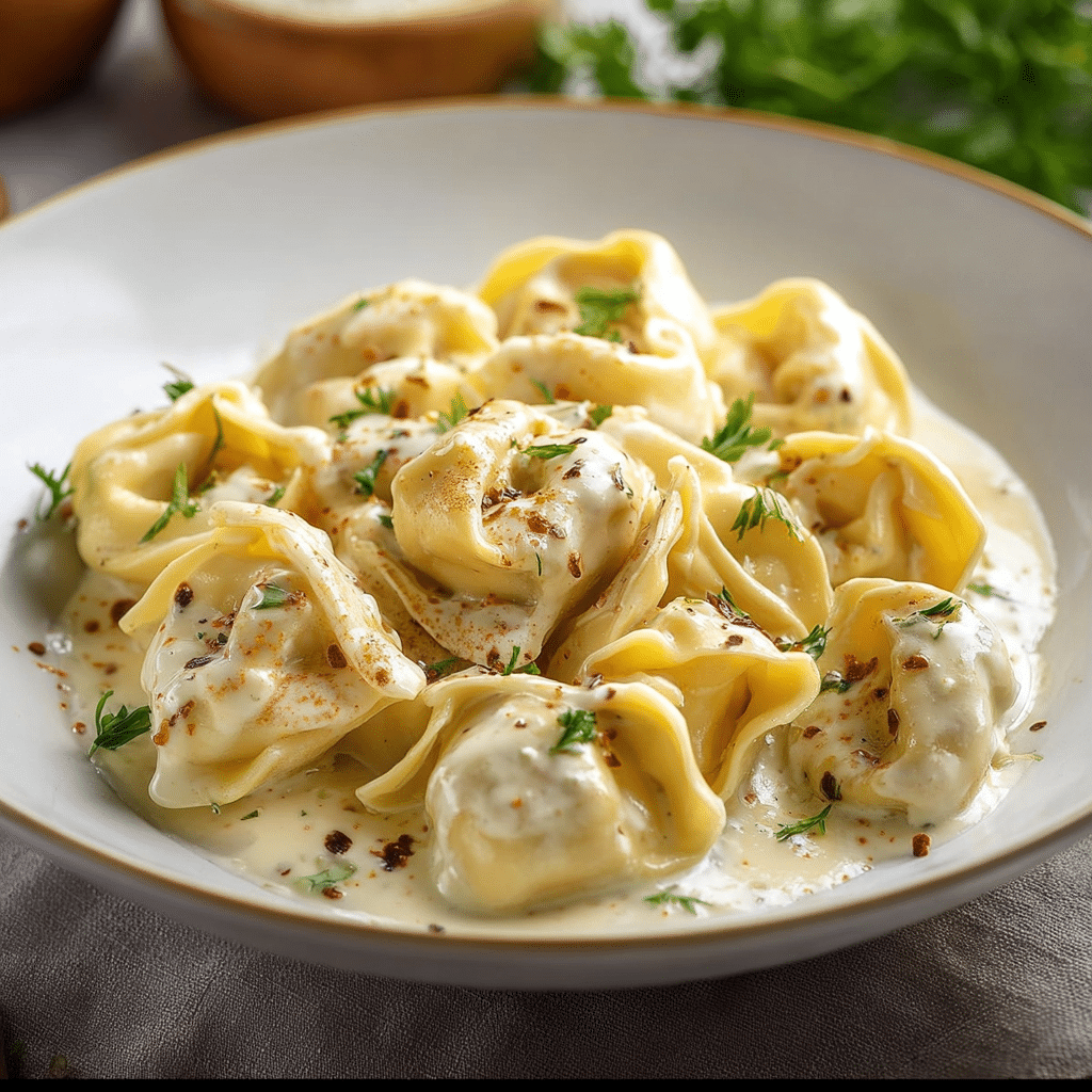 Creamy Cheese Tortellini