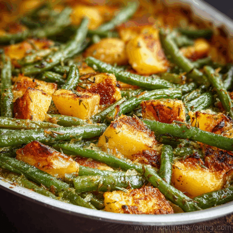 Green Bean & Potato Casserole