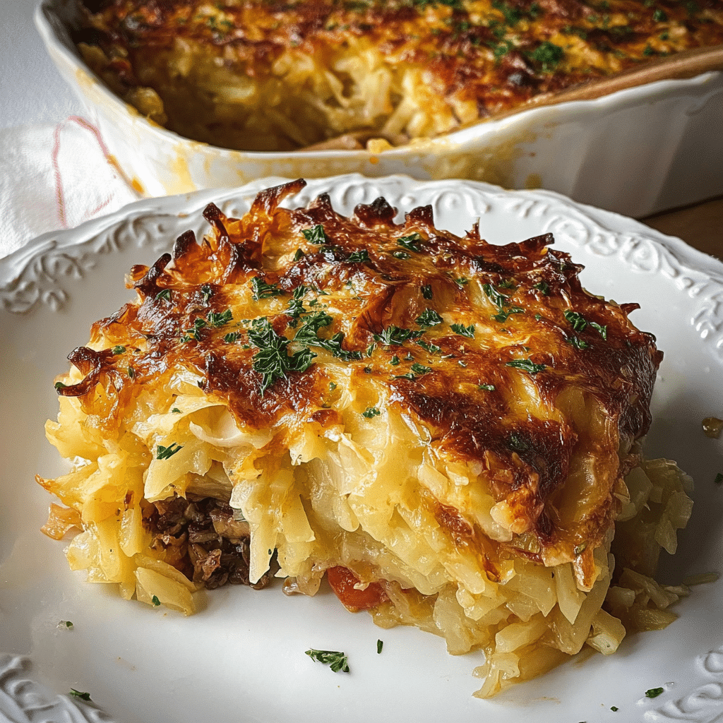 Sauerkraut Casserole