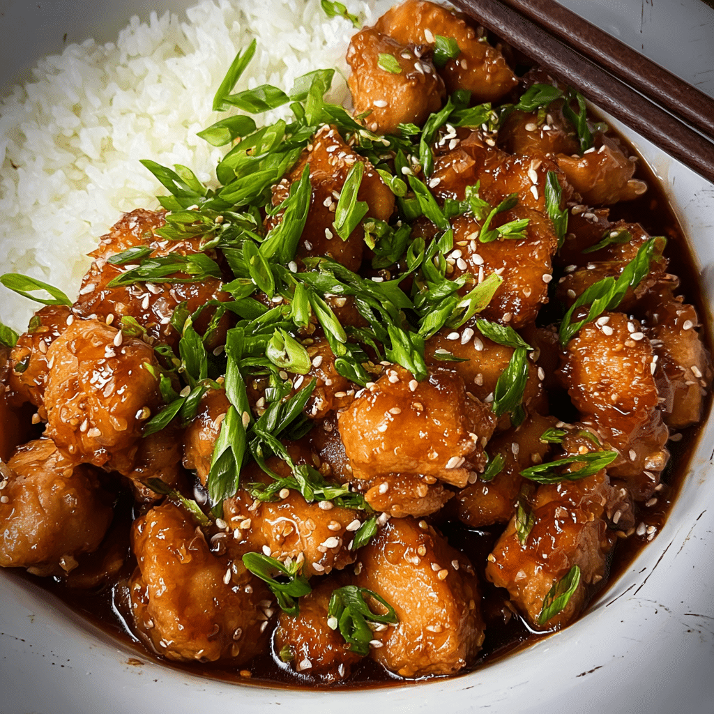 Crock Pot Sesame Chicken