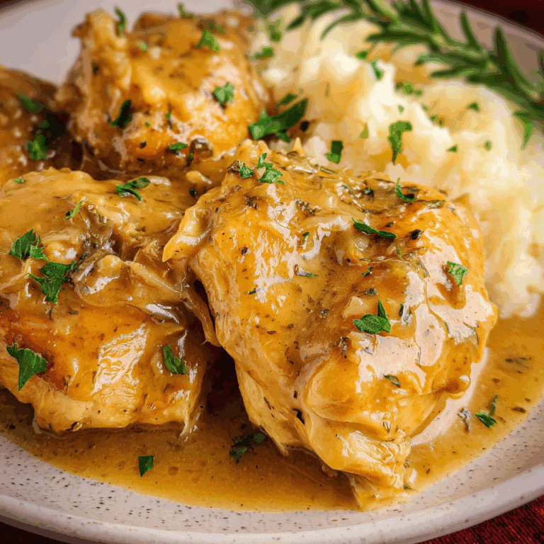 Crockpot Chicken and Gravy