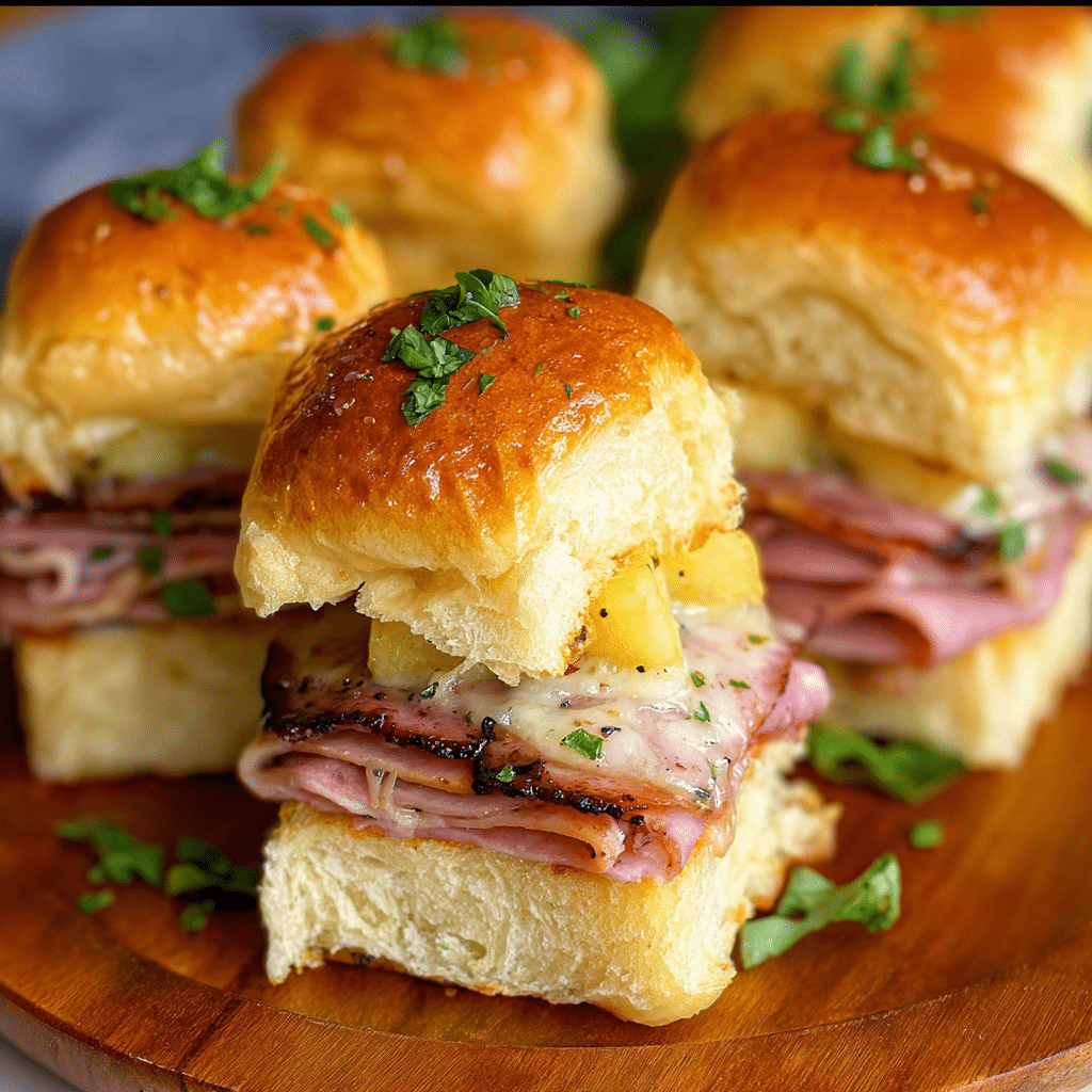 King’s Hawaiian Ham and Swiss Sliders