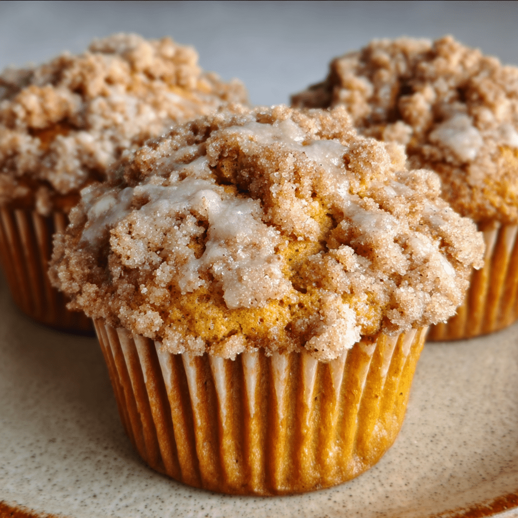 Pumpkin Streusel Muffins