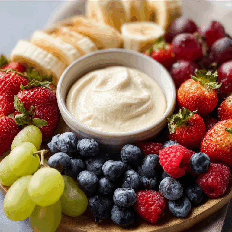 Quick & Easy Fruit and Dip