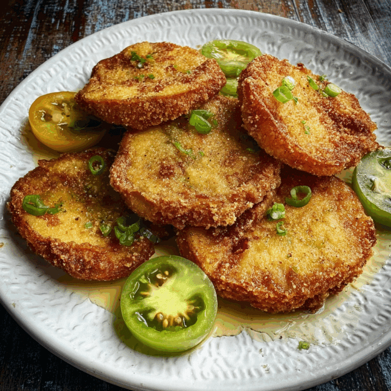 World’s Best Recipe for Fried Green Tomatoes