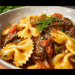 Crockpot Bowtie Casserole