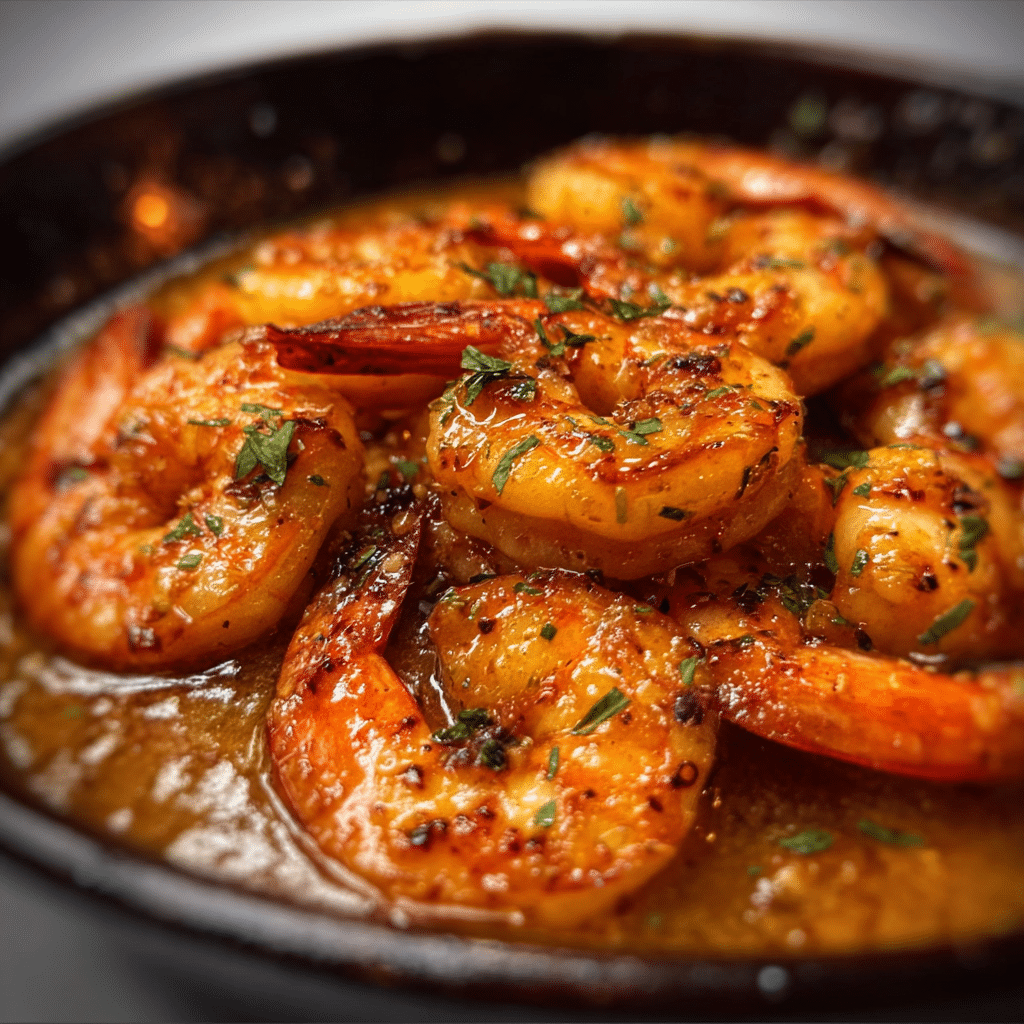 Dirty Shrimp in Butter Beer Sauce