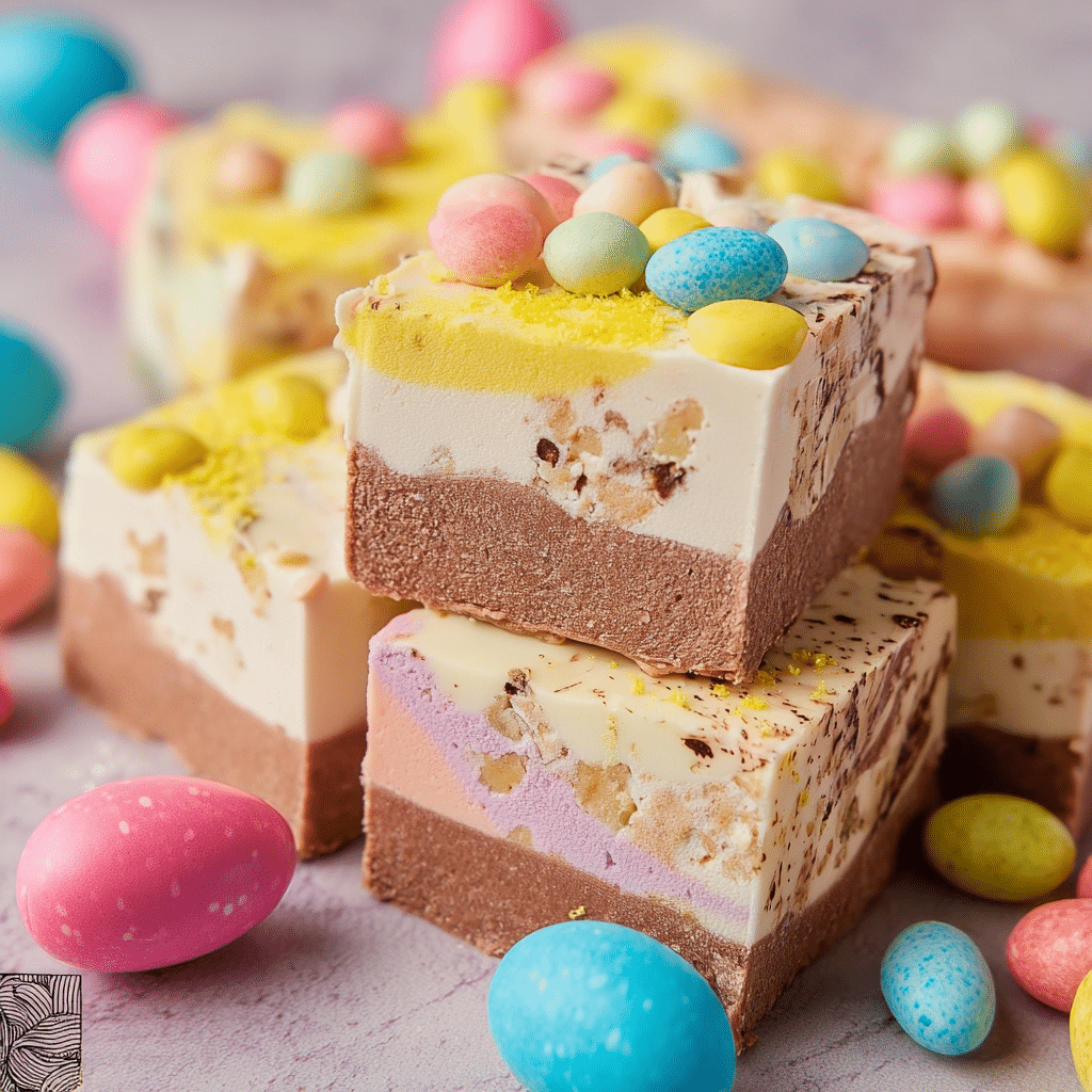 Easter Candy Fudge