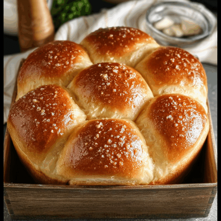 Easy Big Fat Yeast Rolls