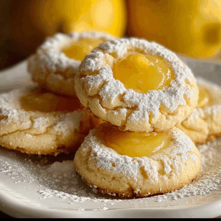 Lemon Curd Cookies
