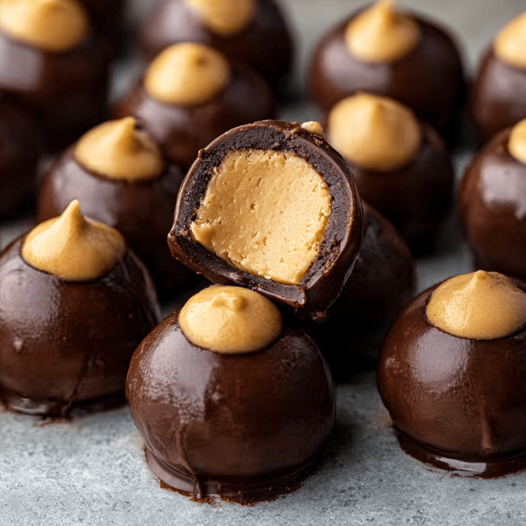 Peanut Butter Balls aka Buckeye Balls