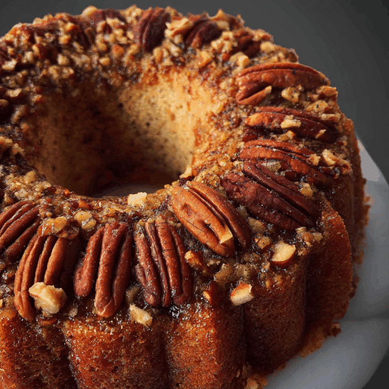 Pecan Pie Pound Cake
