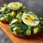 Avocado and Spinach Egg Salad