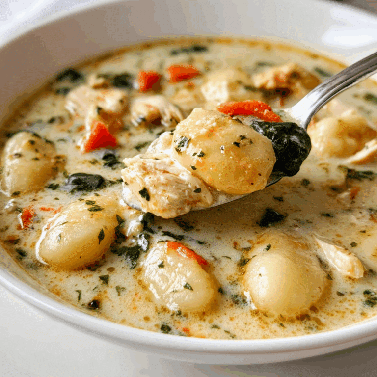 Better Than Olive Garden Chicken Gnocchi Soup