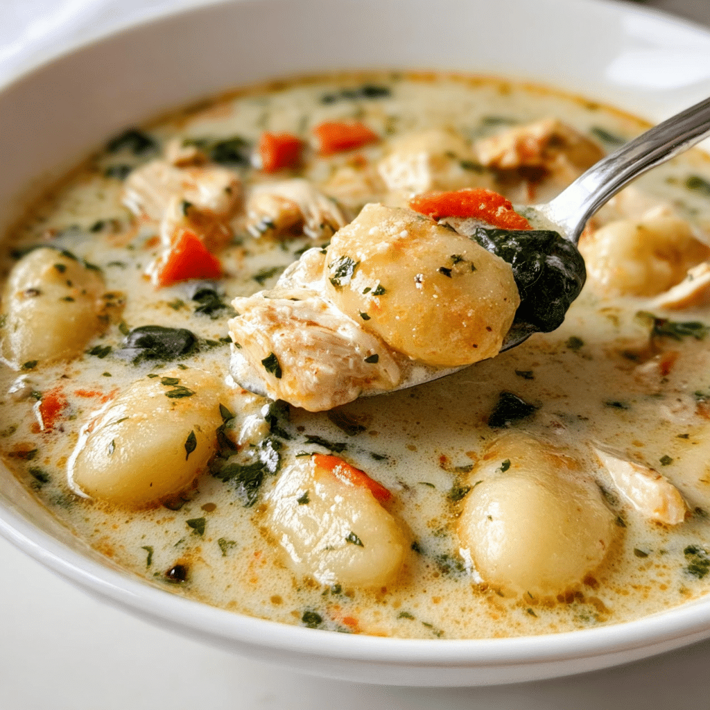 Better Than Olive Garden Chicken Gnocchi Soup