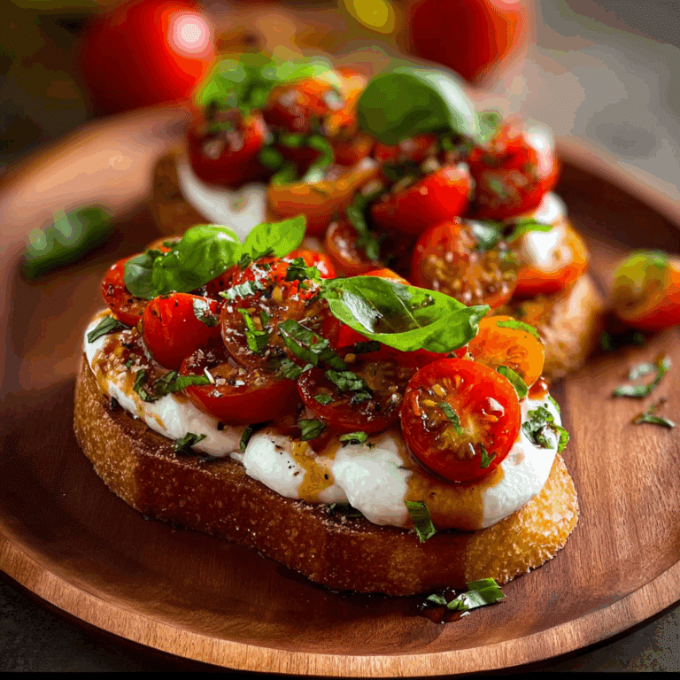 Burrata Bruschetta