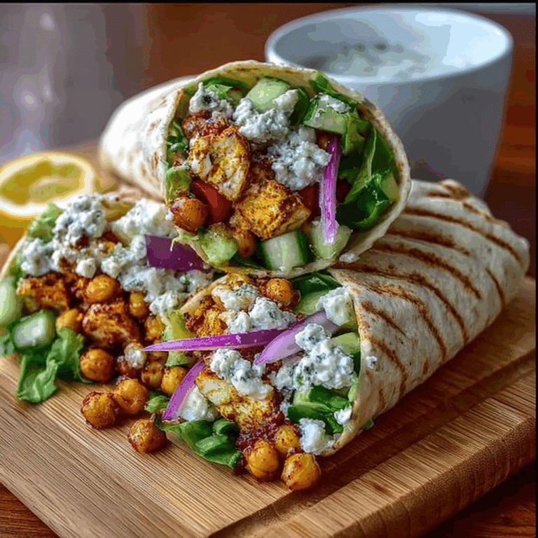 Chickpea Paneer Wrap
