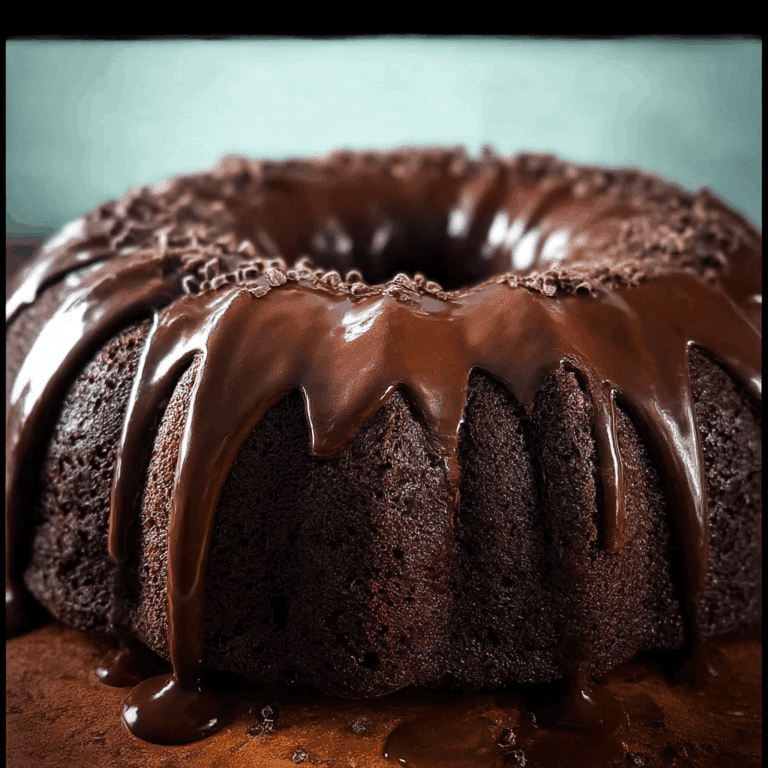 Death By Chocolate Bundt Cake
