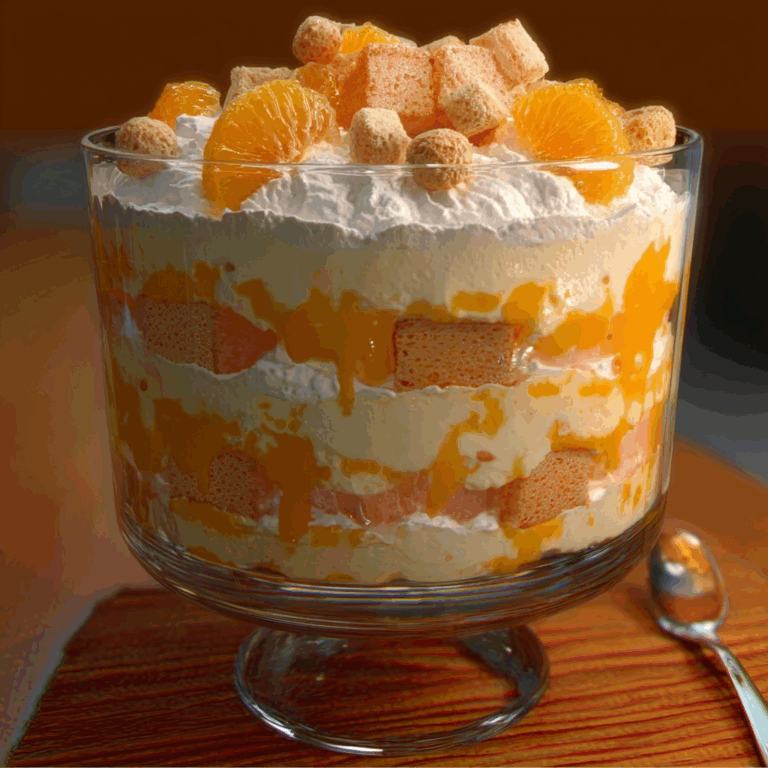 Dreamsicle Trifle