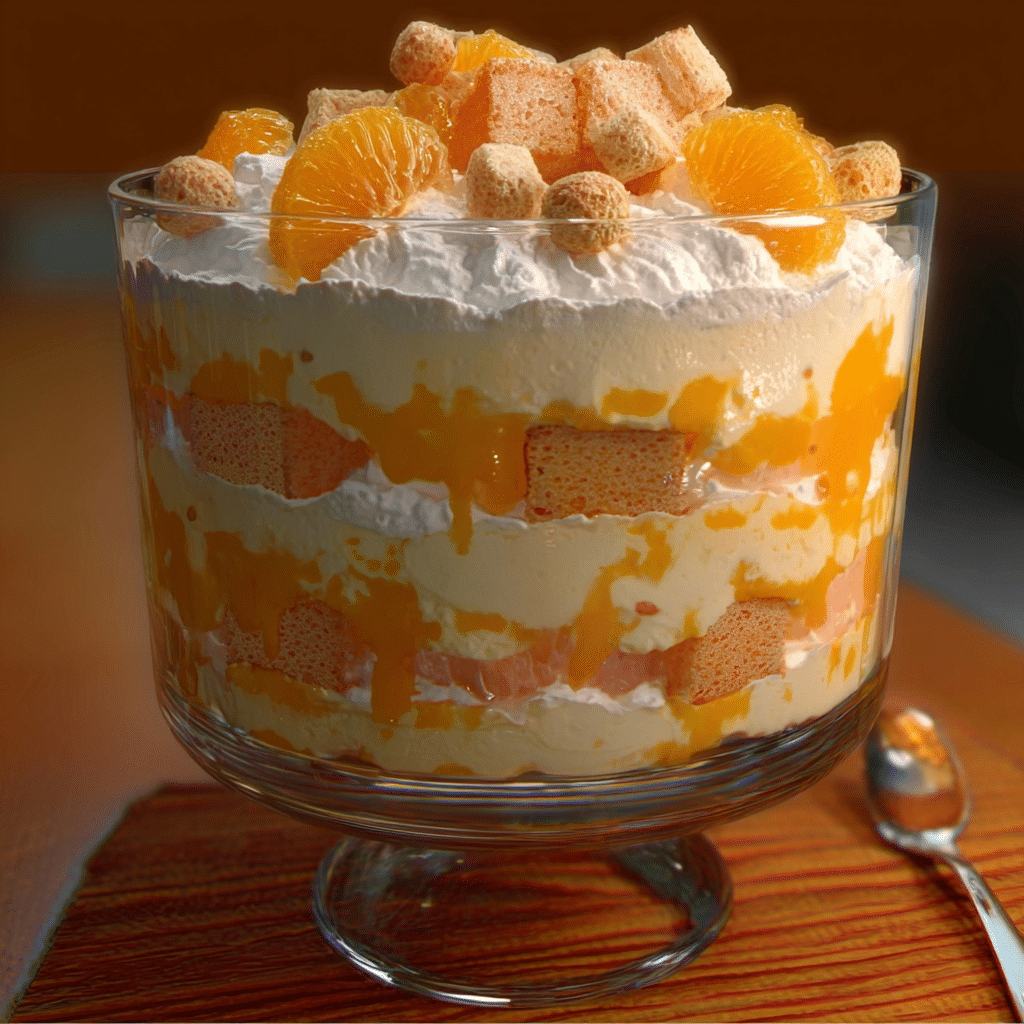 Dreamsicle Trifle