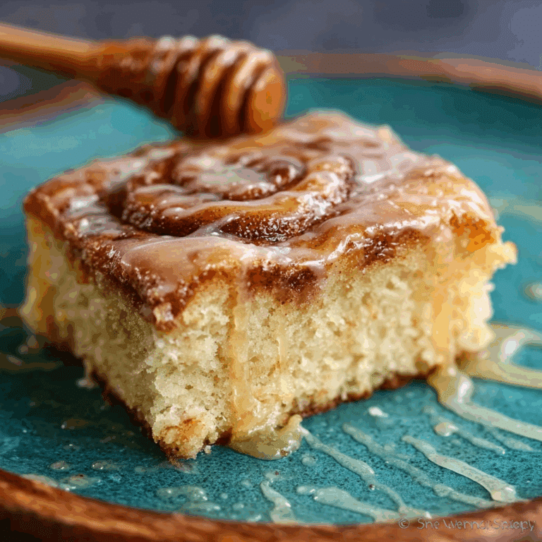 Honey Bun Cake