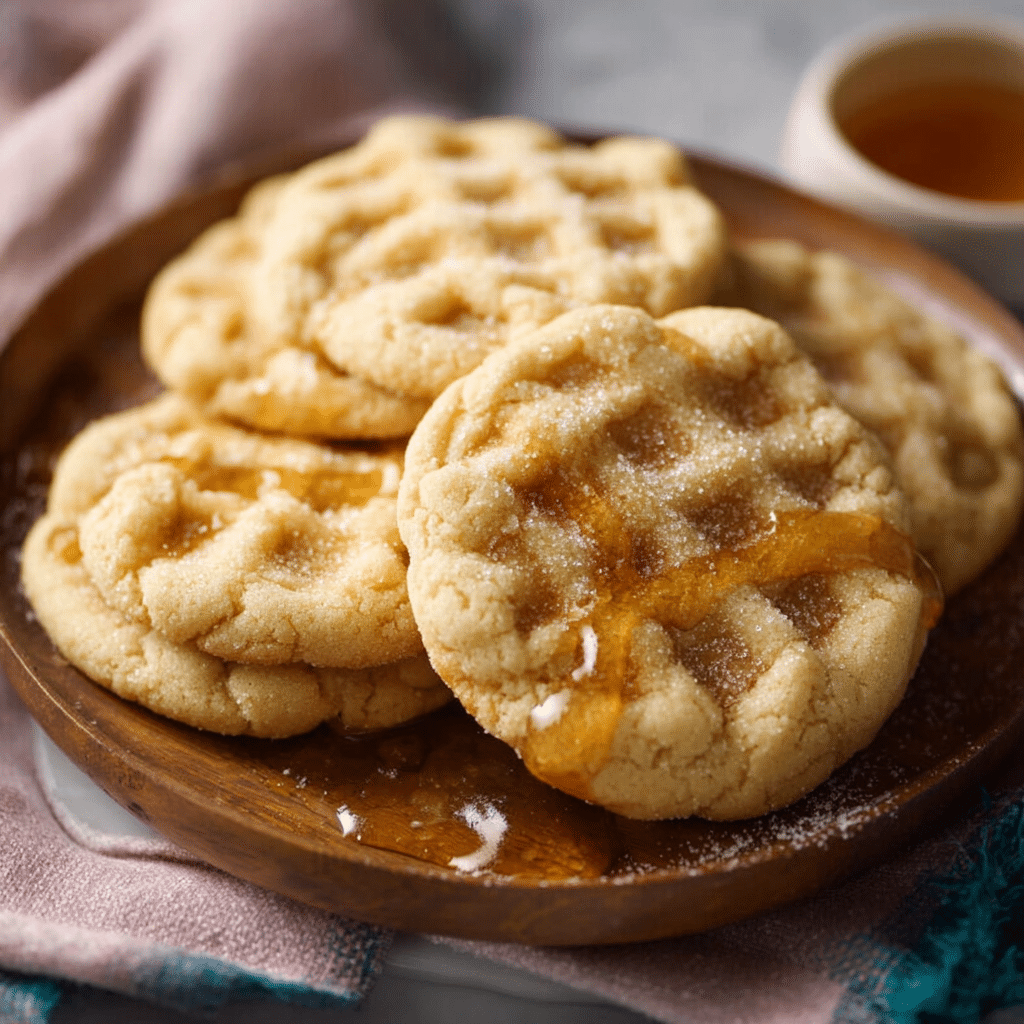Maple Waffle Brown Butter Sugar Cookies