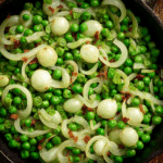 Minty Peas and Onions