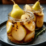 Quick Pickled Pears