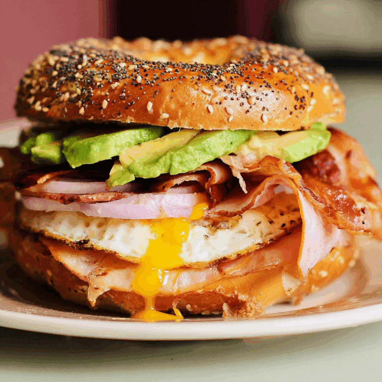 Ultimate Breakfast Bagels