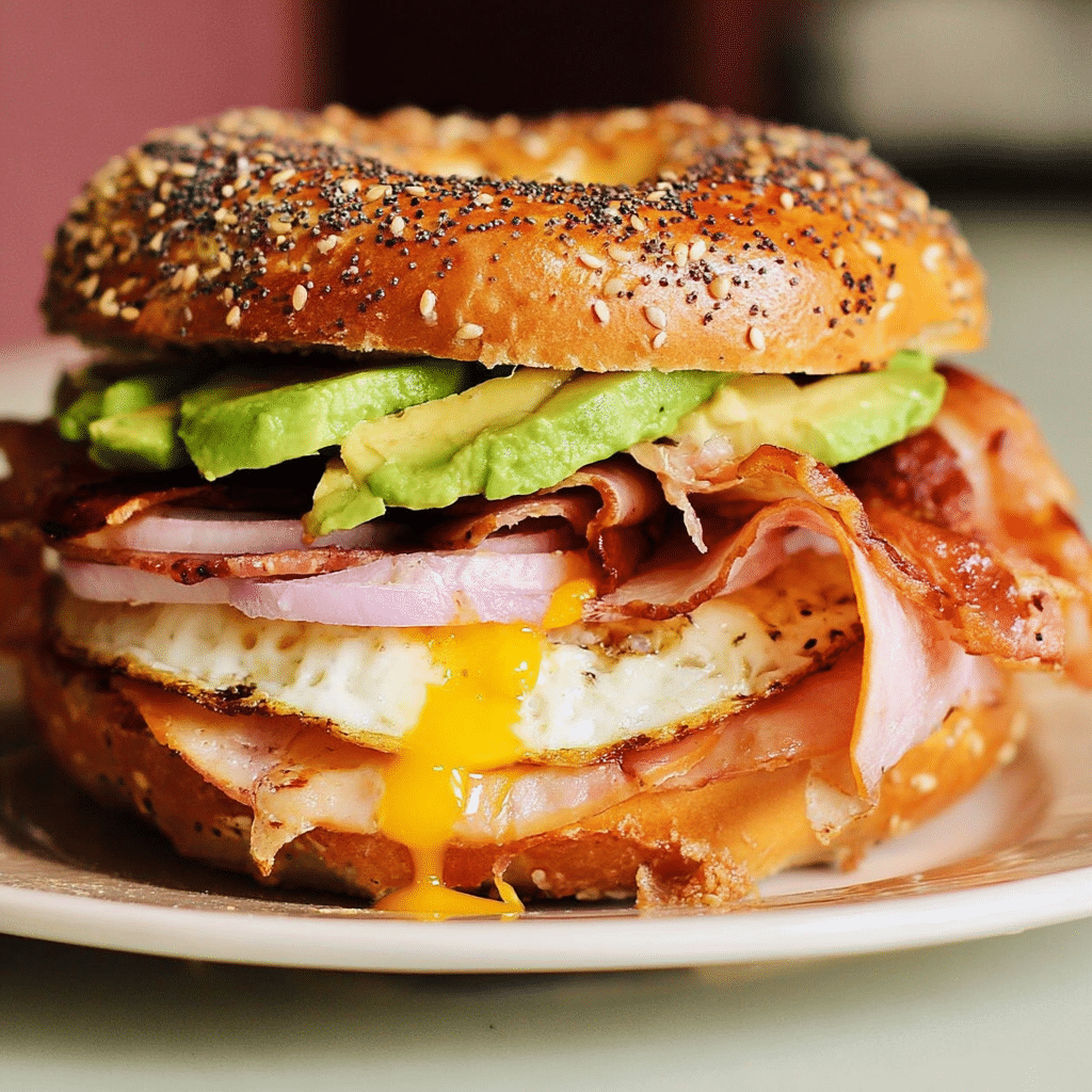 Ultimate Breakfast Bagels