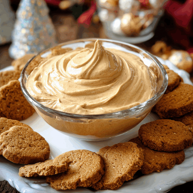 Whipped Gingerbread Dip