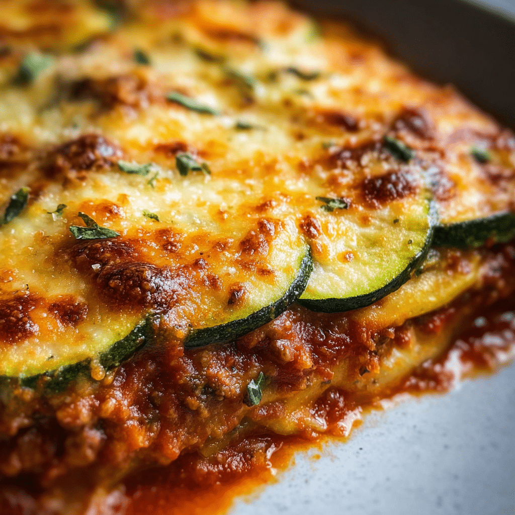 Zucchini Lasagna (Low-Carb & Delicious!)